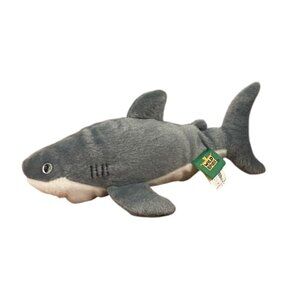 Wild Republic Cuddlekins Shark 10” Inch Plush Figure Stuff Animal Realistic Toy